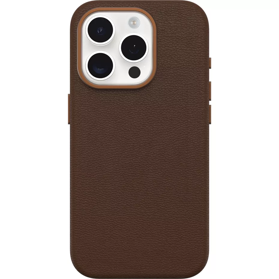 OtterBox Symmetry Series Cactus Leather Case for iPhone 16 Pro - Brown | Verizon