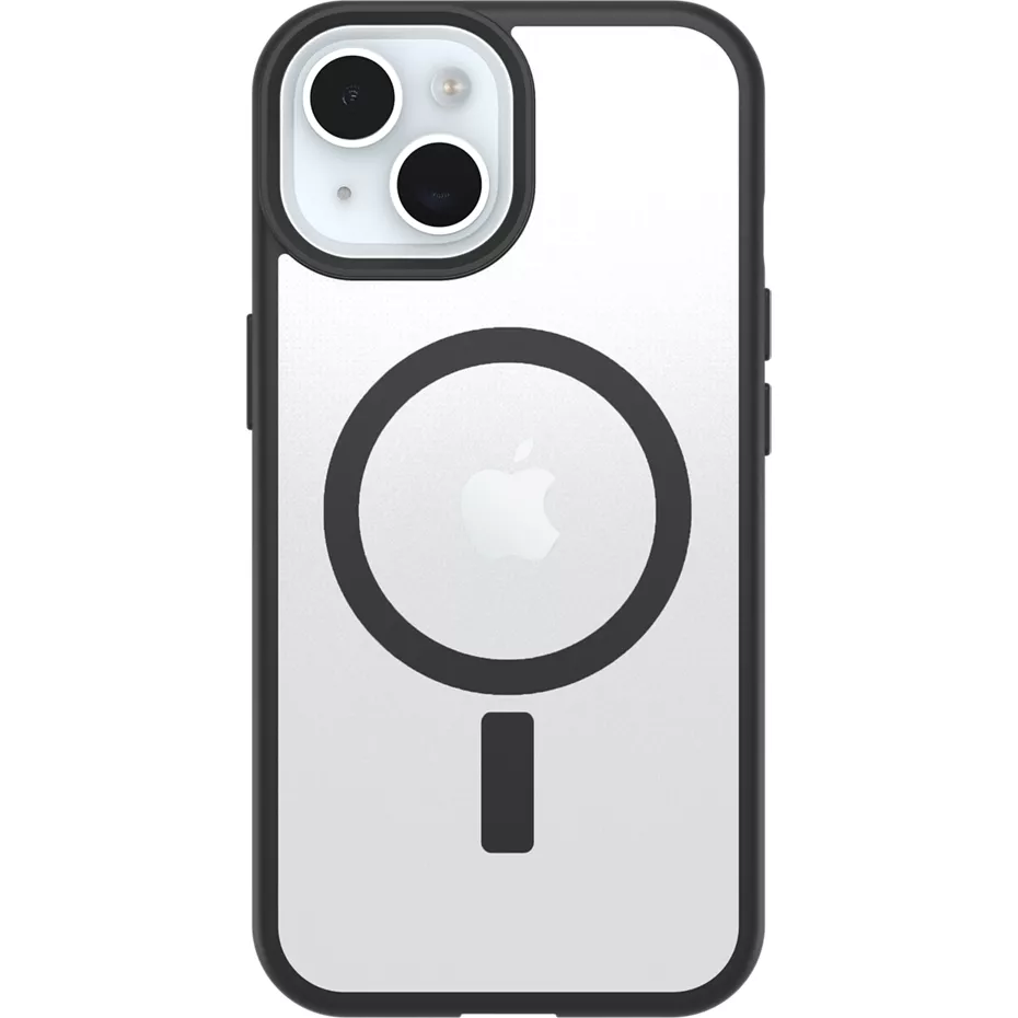 OtterBox React Series Case with MagSafe for iPhone 17e/16e/15/14/13 - Black Crystal | Verizon