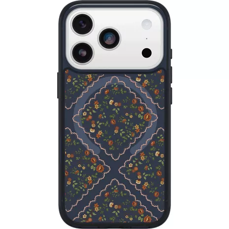 OtterBox Symmetry Series Clear Case with MagSafe for iPhone 17 Pro - Floral Romance
