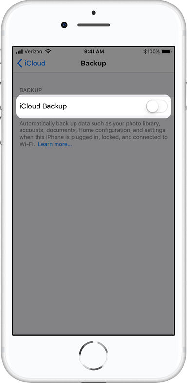 Apple iCloud backup guide | Verizon