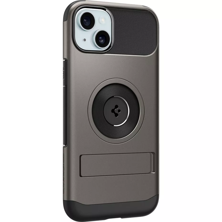 Spigen Slim Armor MagFit Case for iPhone 15 - Gunmetal | Verizon