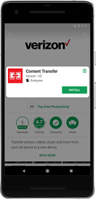 Verizon Content Transfer App Guide