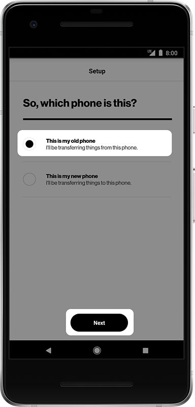 Verizon Content Transfer App Guide