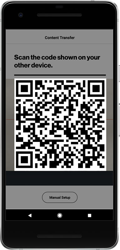 Verizon Content Transfer app guide