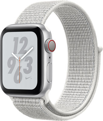 apple watch series 4 space gray aluminum case black sport loop