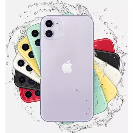 iPhone 11 256GB (Unlocked), - Purple / Good