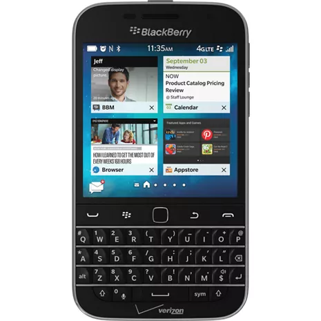 BlackBerry Classic Non Camera Prepaid undefined image 1 of 1 