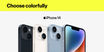 In full bloom. For less. iPhone 14 Plus