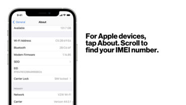 How to locate your device model, serial number, or country of origin?