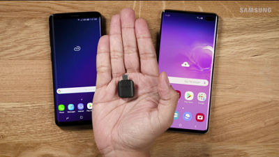 Samsung Galaxy S10 Using the USB Connector for Smart Switch