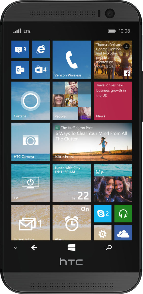 This Is The New Htc One M8 Running Windows Phone 8 1