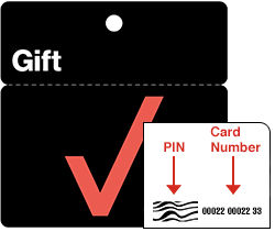 Locate The Gift Card Number And Pin On Back Of