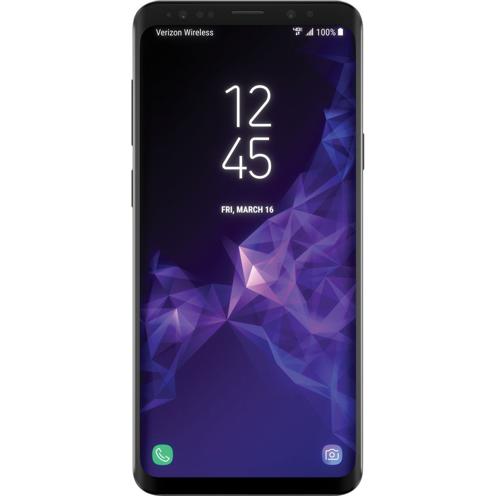 Samsung Galaxy S9 Black 64gb Sm G965u Lte Gsm Cdma Verizon Excellent