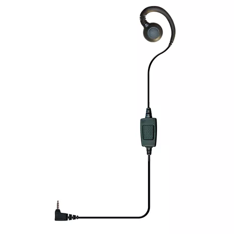 Klein Curl 1-Wire Push To Talk Earpiece for Android Devices with 3.5mm Jack