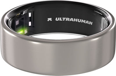 Ultrahuman - Ring AIR - Smart Ring - Size Before You Buy - Size 14 - Space Silver - (2023)