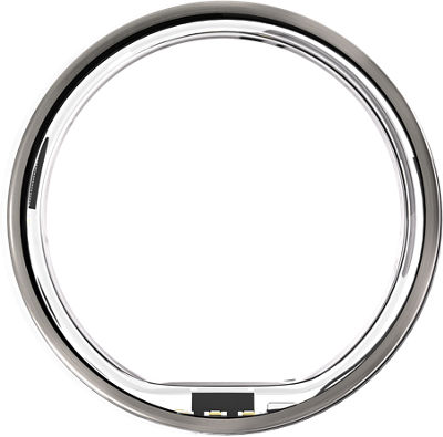 Ultrahuman - Ring AIR - Smart Ring - Size Before You Buy - Size 14 - Space Silver - (2023) - Thumbnail 4