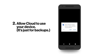 Setting Up Verizon Cloud (Android)