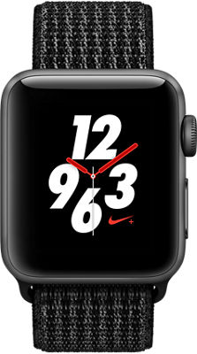 apple watch series 3 nike 38