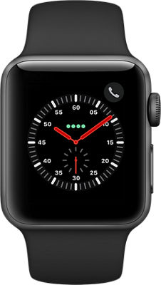 apple watch 3 aluminum case