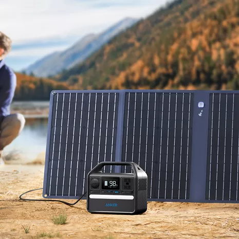 新品未使用Anker 522 Portable Power Station Anker 522 Portable Power Station, 299Wh Battery, Multiport