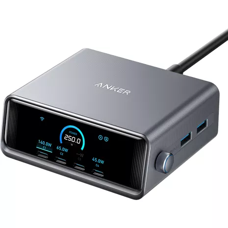 Anker Prime 250W 6-Port GaN Desktop Charger