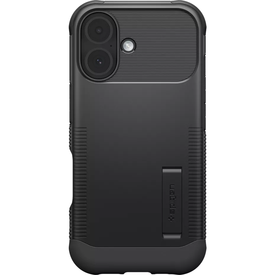 Spigen Slim Armor MagFit Case with Kickstand for iPhone 17 - Black | Verizon