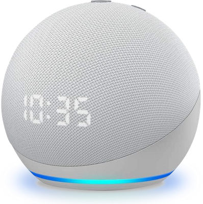 Altavoz inteligente  Echo Dot 4.ª gen. con reloj y Alexa