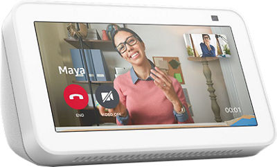 Pantalla inteligente con Alexa -  Echo Show 5 (3.ª generación),  Pantalla táctil de 5.5“, Alexa, Blanco