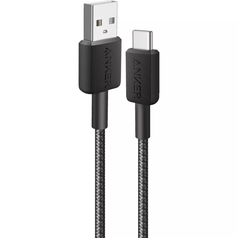 Anker 322 USB-A to USB-C Cable, 6ft - Black | Verizon