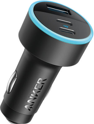 Anker 67W PD Car Charger with USB-C and USB-A Ports