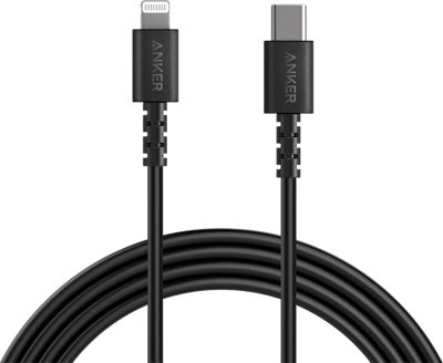 Anker PowerLine Select+ USB-C to Lightning 6ft Cable, Fast Charging | Now