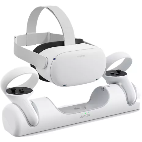 Batería portátil para auriculares Oculus Quest 1/2, cargador de 6000mAh de  capacidad, Banco de energía VR Compatible con Meta Quest Pro