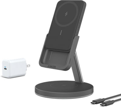 Anker MagGo 2-in-1 Magnetic 5K Battery Stand, Charge Phone +