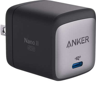 Anker Nano II 45W USB-C Wall Charger, High-Speed Charging