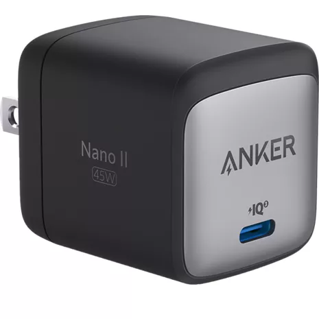 Cargador USB-C de 45 W para pared Anker Nano II Negro imagen 1 de 1