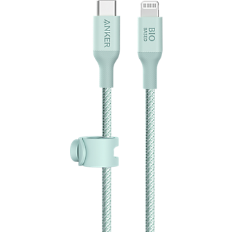 Anker Nylon USB-C to Lightning Cable, 10ft