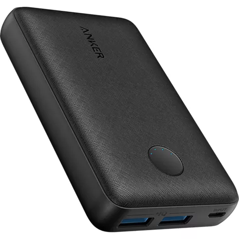 PowerCore Select 10000 - Banque d'alimentation - 10000 mAh - 12 Watt - IQ -  2 connecteurs de sortie (USB) - noir