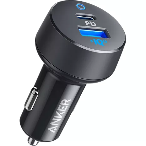 Anker PowerDrive PD+ 2 Port Car Charger Black image 1 of 1 