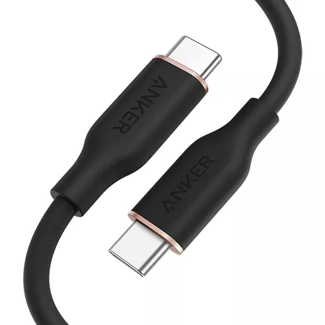 Cable USB-C a USB-C Anker PowerLine III Flow, 6 pies