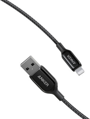 PowerLine+ III Lightning 6ft Cable - Black