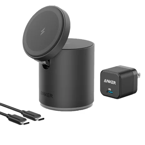 Anker PowerWave Magnetic 2-in-1 Stand, Charge Phone + Earbuds  Simultaneously