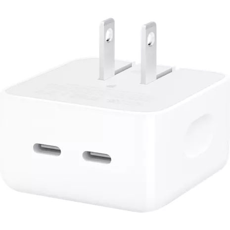 Apple Adaptador de corriente compacto con doble puerto USB-C de 35 V