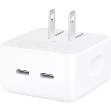 Apple 35W Dual USB-C Port Compact Power Adapter White image 1 of 1 