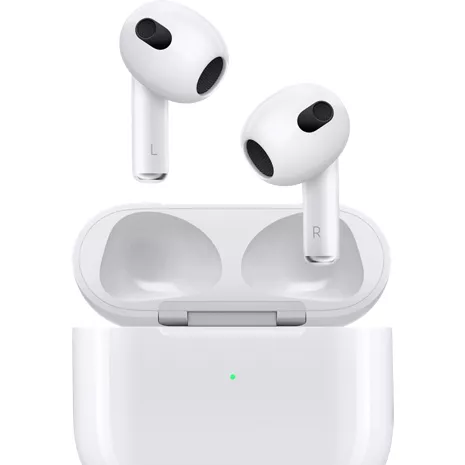Apple AirPods (3rd generation) with Lightning Charging Case White image 1 of 1 
