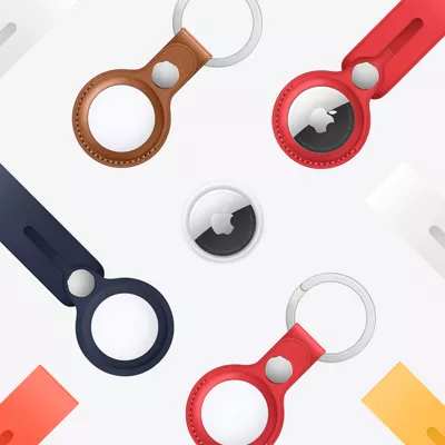 Apple AirTag 4-Pack, Bluetooth NFC Tags/Keychain Fobs | Verizon