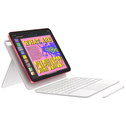 Apple Pencil and Magic Keyboard Folio