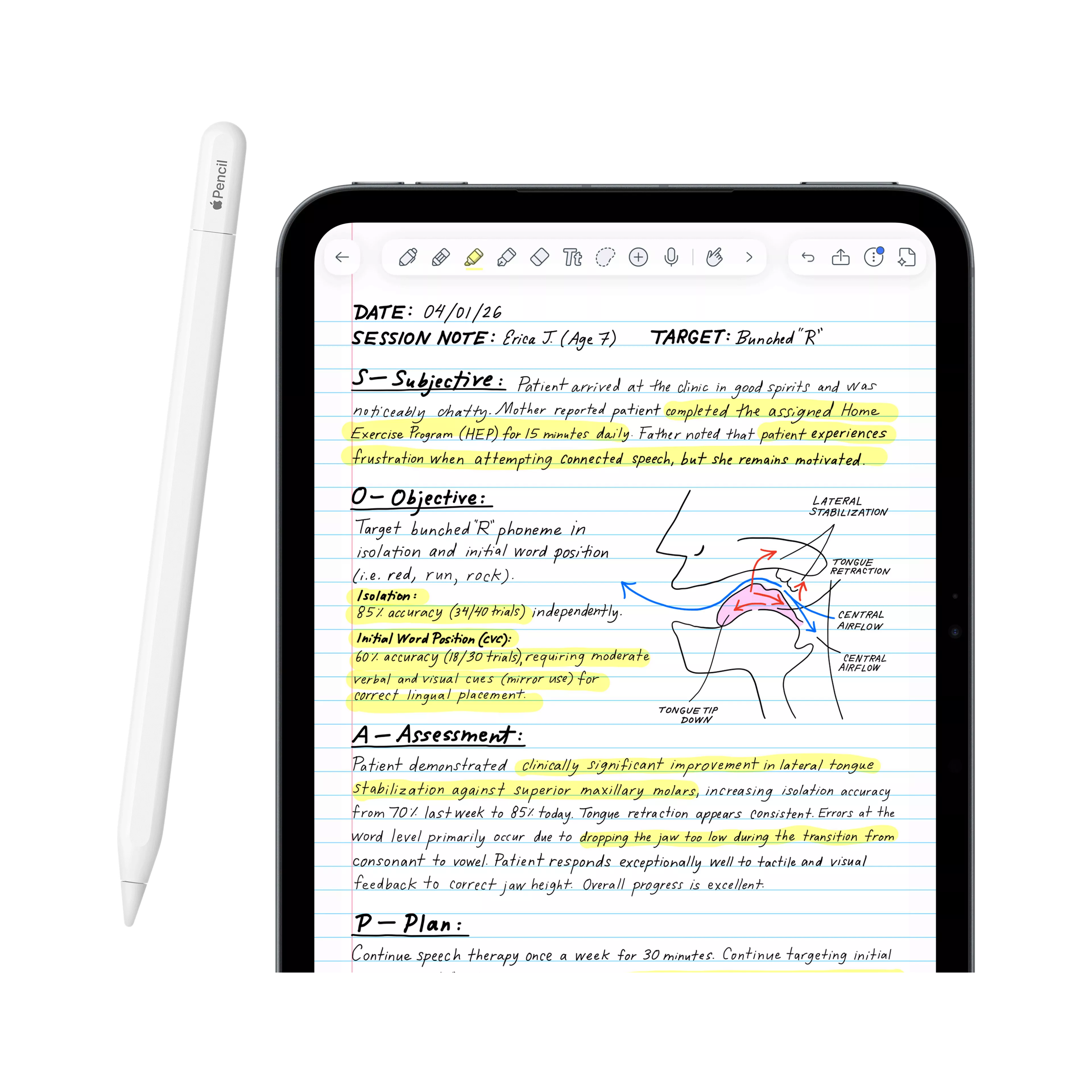 Apple iPad mini (A20 Pro) 128GB in Midnight with Standard Glass image 7