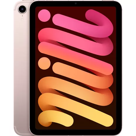 Apple 8 inch iPad Mini (Latest Model), Wi-Fi + Cellular 64gb,  - Pink