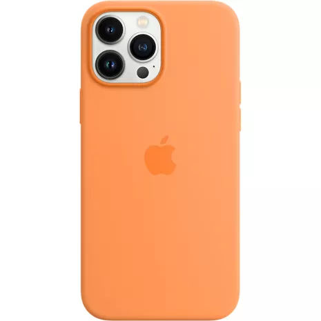 Apple Silicone Case with MagSafe for iPhone 13 Pro Max Marigold image 1 of 1