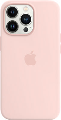 iPhone 13 Pro Silicone Case with MagSafe – Chalk Pink 
